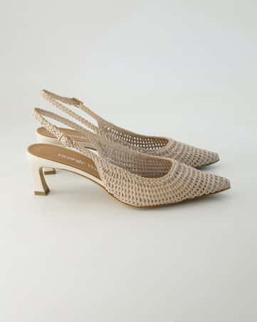 Slingpumps George Watts R1808 in Beige