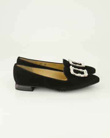 Ballerinas Brunate 10936 in Schwarz