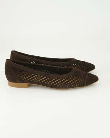 Ballerinas Paul Green 1215 in Braun