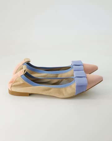 Ballerinas Terry Ivonne in Beige