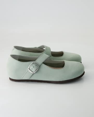 Ballerinas Birkenstock Tracy Nubukleder in Grün