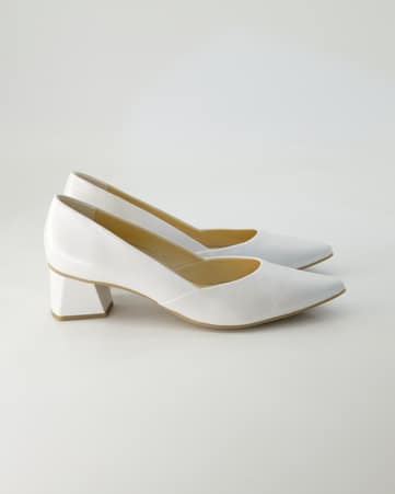 Klassische Pumps Paul Green 3815 in Weiß