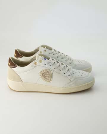 Sneaker low Blauer Olympia in Beige