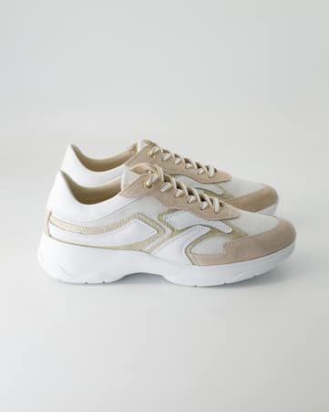 Schnürschuhe sportlich Konstantin Starke 6623 in Beige