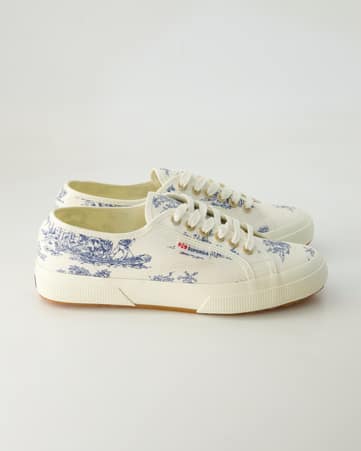 Sneaker low Superga 2750  Toile De Jouy in Beige