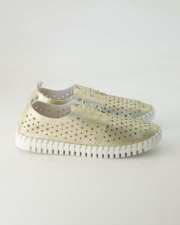 Slipper Terry Poppy in Gold