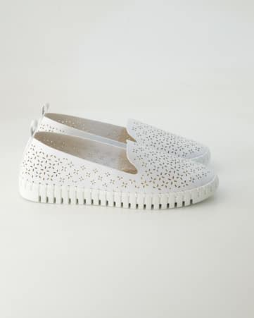 Slipper Terry PIA in Weiß