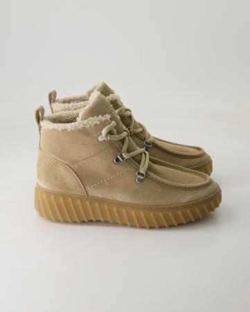 Schnürstiefeletten Paul Green 5502 in Beige
