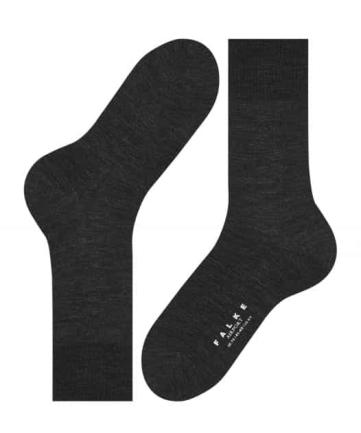 Lange Socken Falke Airport SO in Grau