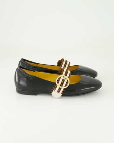 Trumans 4354-142 Ballerinas in Schwarz