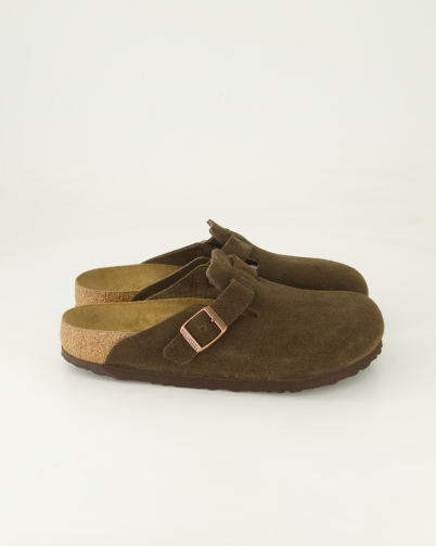 Birkenstock Boston BS Pantoletten  in Braun