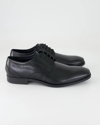 Bugatti Savio Evo Klassische Schnürschuhe  in Schwarz