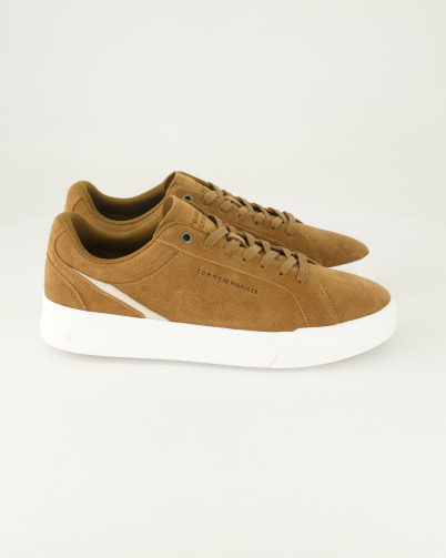 Tommy Hilfiger TH Court Premium Sneaker low  in Braun