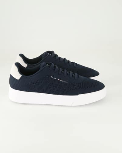 Tommy Hilfiger Court Knit Sneaker low  in Blau