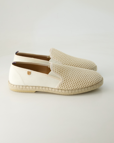 Verbenas Tom Rejilla/Paris Espadrilles in Weiß