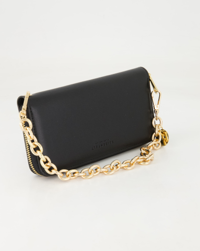 Seidenfelt Smilla Clutch Portemonnaies in Schwarz