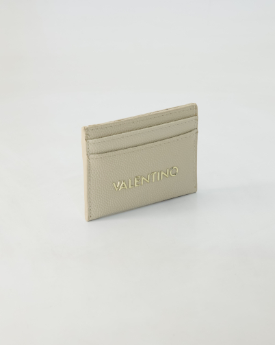 Valentino Credit Card Portemonnaies in Beige