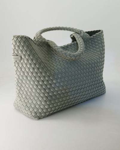 Sorbet Island Handwoven Shopper in Grau