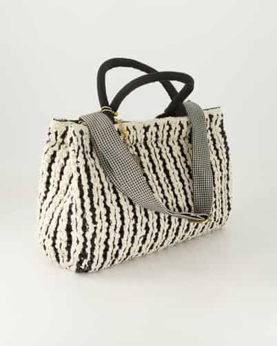 Anokhi Boke Tote Medium Handtaschen in Beige