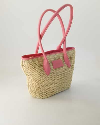Seidenfelt Savonlinna Tulip Shopper Handtaschen in Pink