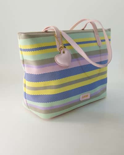 L.Credi Robina Shopper in Mehrfarbig