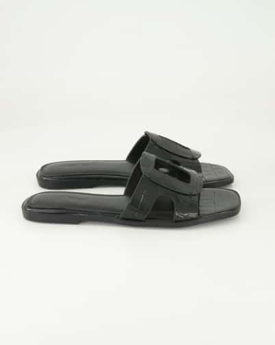 Mormora F25553-2 Pantoletten in Schwarz