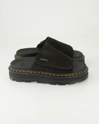 Dr. Martens ZebZag Slide Pantoletten in Schwarz