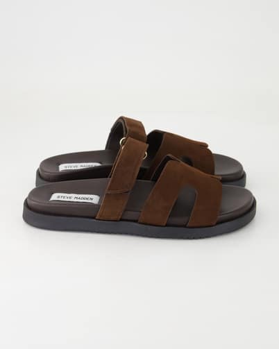 Steve Madden Missile Pantoletten in Braun