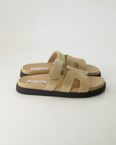 Steve Madden Missile Pantoletten in Beige