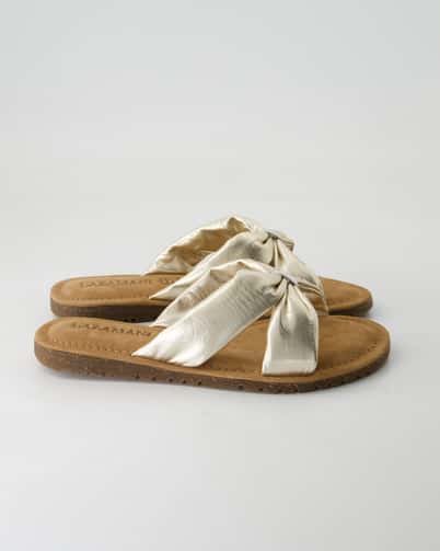 Lazamani LA33766 Pantoletten in Gold