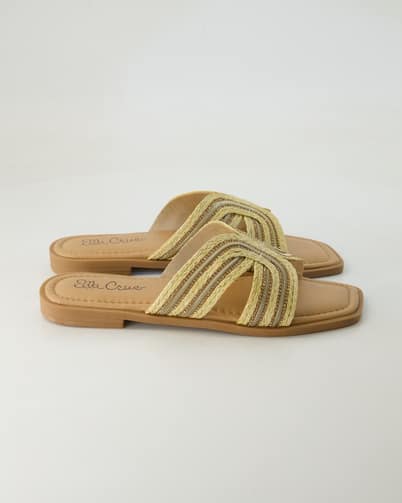 Ella Cruz 2615318 Pantoletten in Beige