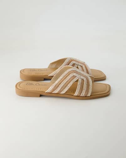 Ella Cruz 2615319 Pantoletten in Beige