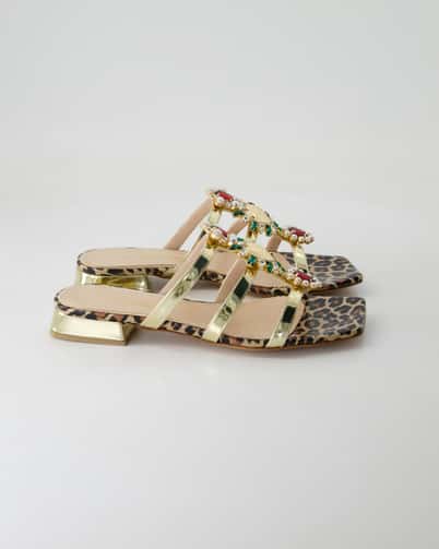 Konstantin Starke 5421-772 Pantoletten in Gold