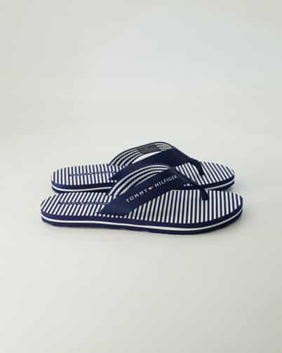 Tommy Hilfiger TH Ithaca Zehentrenner in Blau
