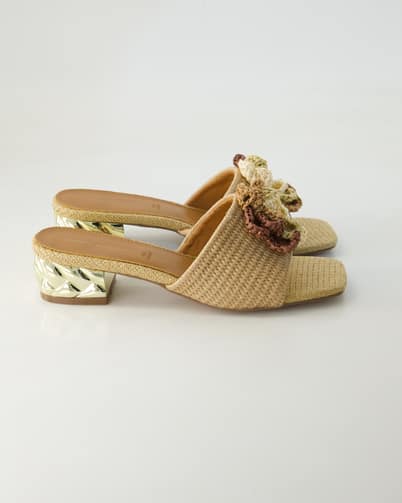 Andrea Puccini Katy Pantoletten in Beige