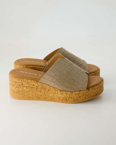 Tamaris M2722844 Wedges in Braun