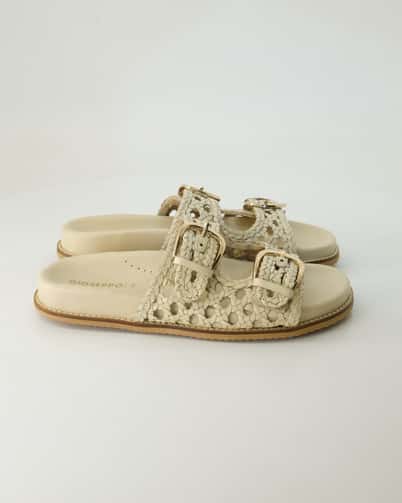 Gioseppo Ogunguit Pantoletten in Beige