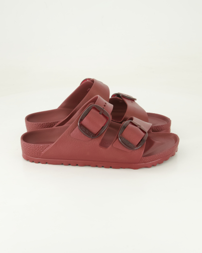 Birkenstock Arizona Big Buckle EVA Pantoletten in Rot