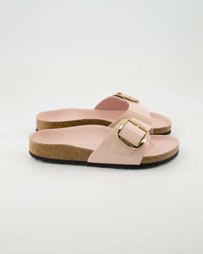 Madrid Big Buckle Lackleder