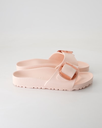 Birkenstock Madrid Big Buckle EVA Pantoletten in Rosa
