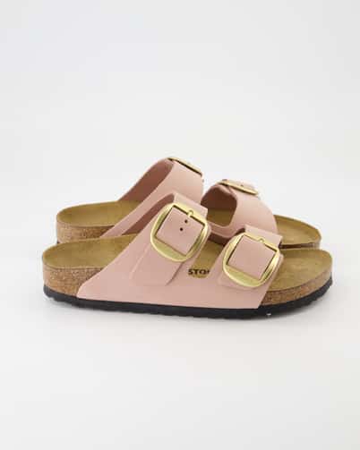 Birkenstock Arizona Big Buckle Pantoletten in Rosa