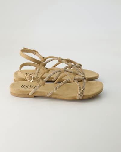 Lisa & Jo 2615197 Sandalen in Beige