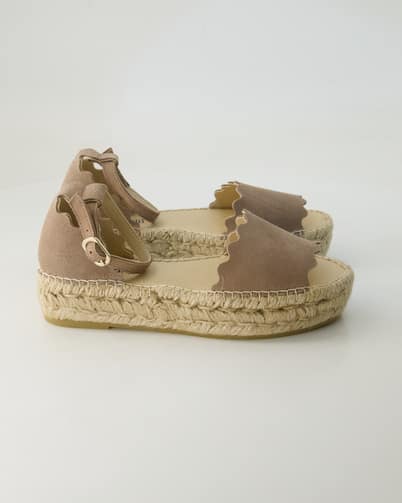 Espadrij Lyon Sandalen in Grau