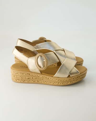 Gabor 84.556.62 Sandalen in Gold
