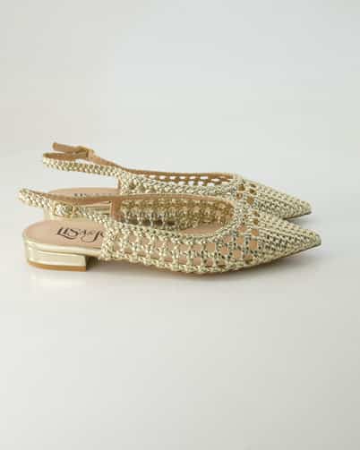 Lisa & Jo 2615174 Slingpumps in Gold