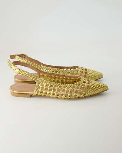 Konstantin Starke 1969 Slingpumps in Gold