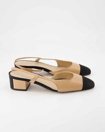 Konstantin Starke Rosette Slingpumps in Beige
