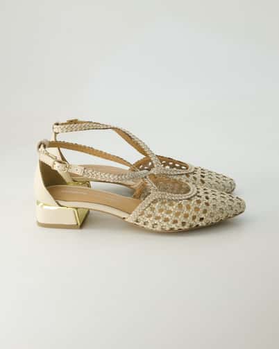 Gioseppo Brillion Slingpumps in Beige