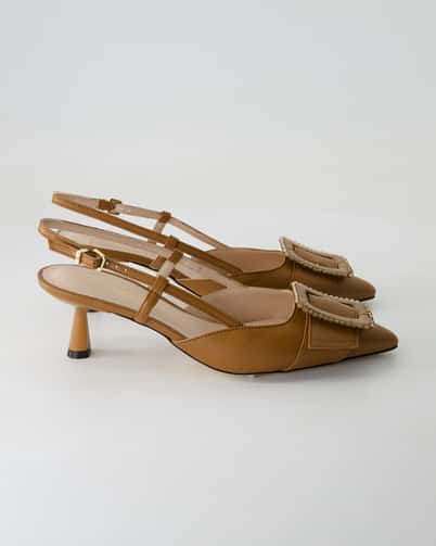 Konstantin Starke 5580 Slingpumps in Braun