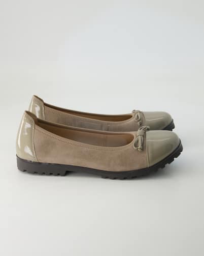 Terry A17 Ballerinas in Beige